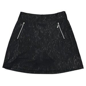 JAMIE SADOCK Textured Mini Skort Sz Small Black